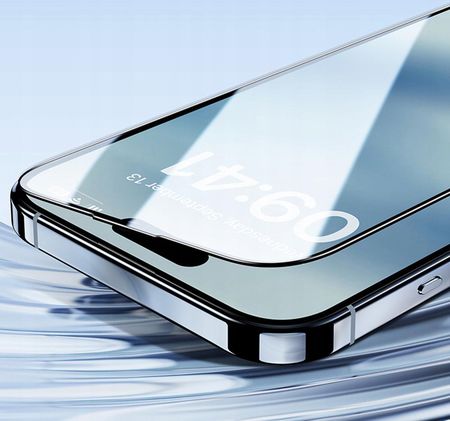 Benks Hartowane Szkło Ultra Shield Hd Glass Do Iphone 16 15 14 Pro Czarne - zdjęcie 2