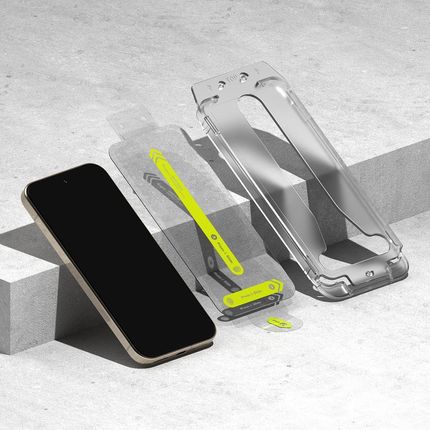 Ringke Ochronne Szkło Hartowane Do Etui Na Google Pixel 9 Pro Aplikator - zdjęcie 2