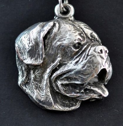 Art-Dog Dog z Bordeaux naszyjnik zawieszka z psem w pudełku prezentowym - zdjęcie 2