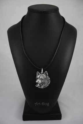 Art-Dog Alaskan Malamute naszyjnik zawieszka z psem w pudełku prezentowym - zdjęcie 2