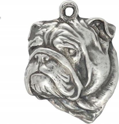 Art-Dog Buldog naszyjnik zawieszka z psem w pudełku prezentowym - zdjęcie 2