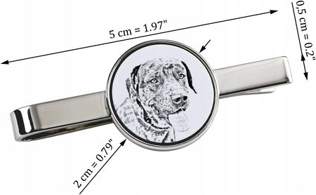 Art-Dog Catahoula Leopard Dog spinka do krawata z psem, z Twoim zdjęciem - zdjęcie 4