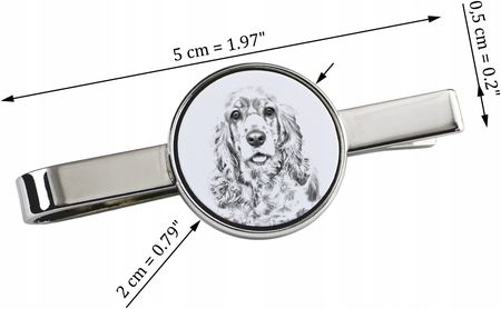 Art-Dog Cocker spaniel amerykański spinka do krawata z psem, z Twoim zdjęciem - zdjęcie 4