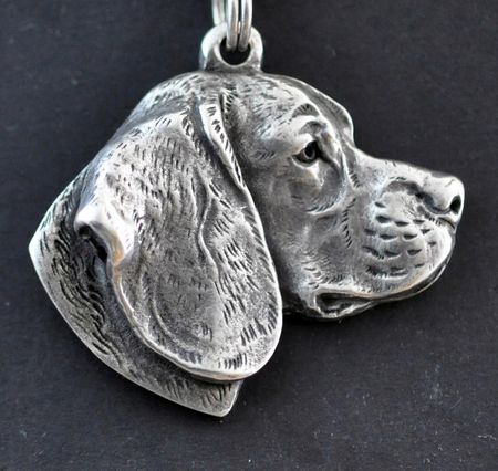 Art-Dog Beagle naszyjnik z psem, zawieszka na rzemieniu, medalion - zdjęcie 3