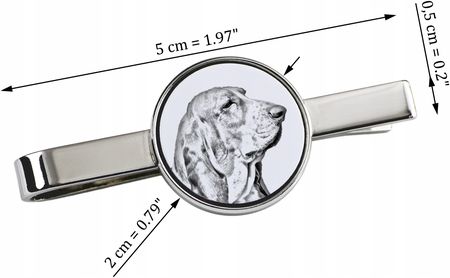 Art-Dog Basset Hound spinka do krawata z psem, z Twoim zdjęciem - zdjęcie 5