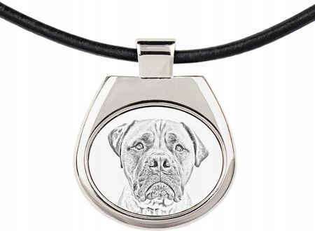 Art-Dog Bullmastiff zawieszka na rzemieniu z psem, naszyjnik ze zdjęciem - zdjęcie 2
