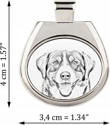 Art-Dog Entlebucher zawieszka na rzemieniu z psem, naszyjnik ze zdjęciem - zdjęcie 4