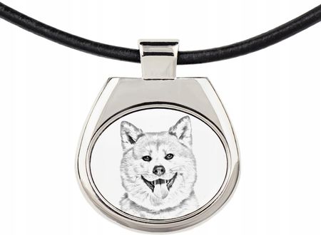 Art-Dog Akita zawieszka na rzemieniu z psem, naszyjnik ze zdjęciem - zdjęcie 2