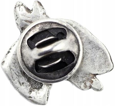 Art-Dog Bulterier drobna broszka typu pin z psem, przypinka, pins do marynarki - zdjęcie 3