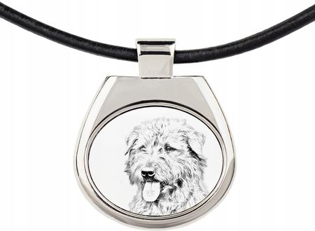 Art-Dog Glen of Imaal Terrier zawieszka na rzemieniu z psem, naszyjnik ze zdjęciem - zdjęcie 3