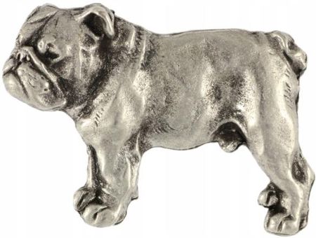 Art-Dog Buldog drobna broszka typu pin z psem w pudełku prezentowym, przypinka - zdjęcie 3