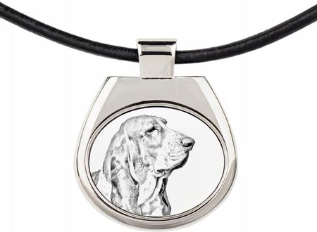 Art-Dog Basset Hound zawieszka na rzemieniu z psem, naszyjnik ze zdjęciem - zdjęcie 3