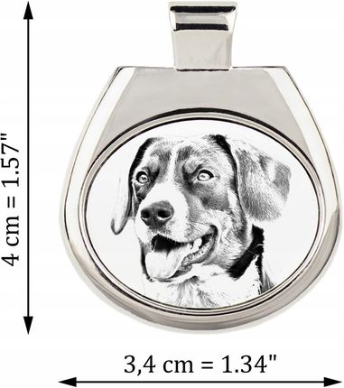 Art-Dog Appenzeller zawieszka na rzemieniu z psem, naszyjnik ze zdjęciem - zdjęcie 3
