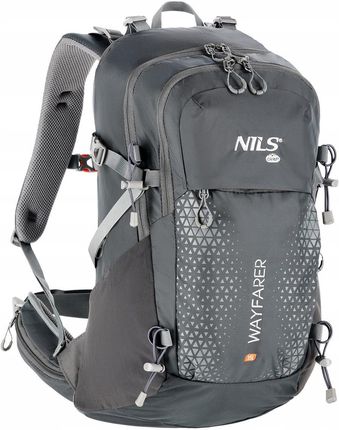 Plecak turystyczny szary wayfarer 35 litrów Nils - zdjęcie 2