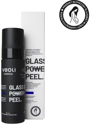 VEOLI BOTANICA Glass Skin Power Peel Nawilżająco - rozświetlający żelowy peeling do twarzy z kwasem mlekowym 10%, traneksamowym 2,5% i ektoiną 1%, 30 - zdjęcie 5
