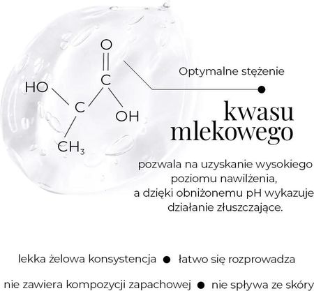 VEOLI BOTANICA Glass Skin Power Peel Nawilżająco - rozświetlający żelowy peeling do twarzy z kwasem mlekowym 10%, traneksamowym 2,5% i ektoiną 1%, 30 - zdjęcie 4