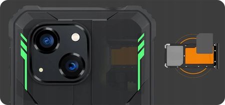Oukitel WP32 Pro 6/256GB Pomarańczowy - zdjęcie 4