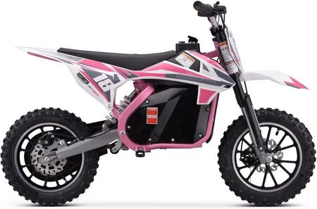 Lean Cars Motor Crossowy Trail King Na Akumulator Hp114E Różowy - zdjęcie 3