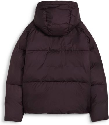 Kurtka z kapturem damska Puma POLY PUFFER fioletowa 62648944 - zdjęcie 2
