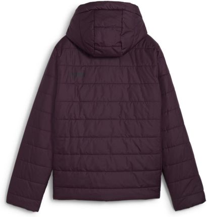 Kurtka z kapturem damska Puma ESS PADDED fioletowa 84894044 - zdjęcie 2