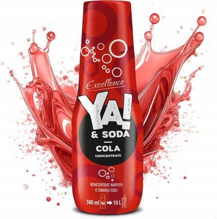 Zestaw prezentowy YA!&SODA CLASSIC koncentraty do saturatora: cola, cytryna - zdjęcie 4