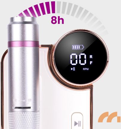 Frezarka do Paznokci Bezprzewodowa ze Stacją Manicure Pedicure 50W - zdjęcie 3