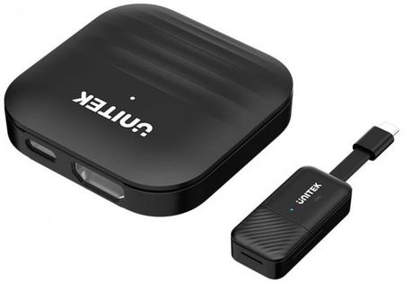 Bezprzewodowy nadajnik HDMI Unitek zasięg do 50m, czarny (V1184A01) - zdjęcie 2