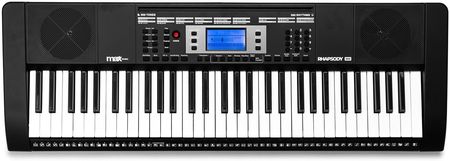 Zestaw: Keyboard 61-klawiszy czułych na dotyk Rhapsody61M Max + statyw, ławka, słuchawki - zdjęcie 2