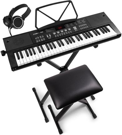 Zestaw: Keyboard 61-klawiszy bateria statyw słuchawki KB15SET Max - zdjęcie 2