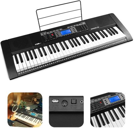 Keyboard MIDI 61 podświetlanych klawiszy Rhapsody61L Max - zdjęcie 4