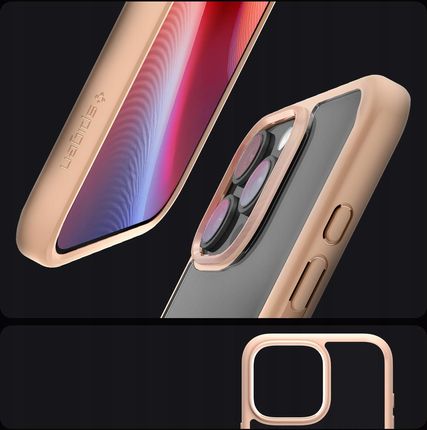 Spigen Do Iphone 16 Pro Solidne Lekkie Transparentne - zdjęcie 6