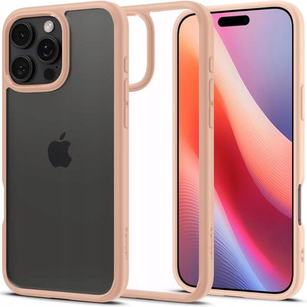 Spigen Do Iphone 16 Pro Solidne Lekkie Transparentne - zdjęcie 5