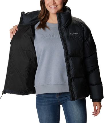 Kurtka puchowa damska Columbia PUFFECT II czarna 2090291010 - zdjęcie 2