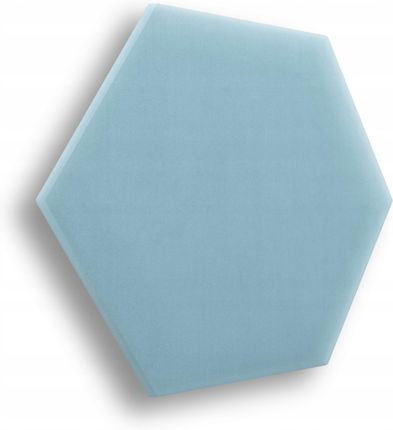 Smartlife Panele Tapicerowane Na Ścianę Heksagon Magic Velvet Błękitny 35x40 - zdjęcie 4