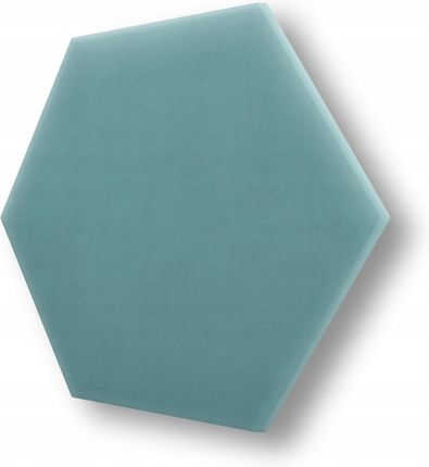 Smartlife Panele Tapicerowane Na Ścianę Heksagon Magic Velvet Morski 26x30 - zdjęcie 5