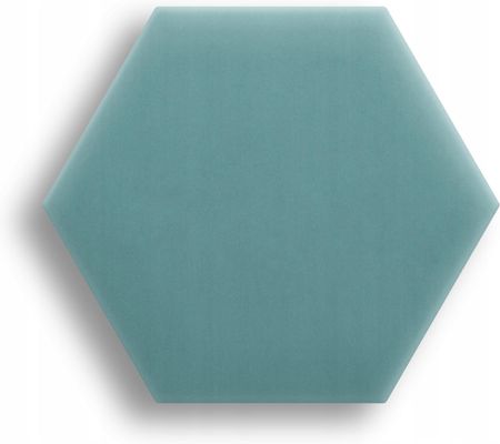 Smartlife Panele Tapicerowane Na Ścianę Heksagon Magic Velvet Morski 26x30 - zdjęcie 6