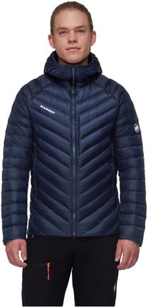 Męska kurtka puchowa Mammut Broad Peak IN Hooded Jacket Men Rozmiar: M / Kolor: czarny - zdjęcie 3