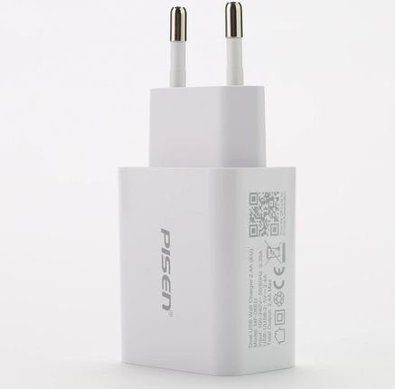 PISEN Ładowarka z podwójnym portem USB 2.4A (MF-08EU) - zdjęcie 4