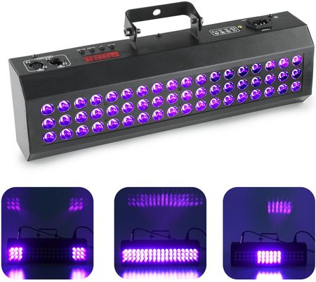 Belka reflektor UV LED BAR 54x 3W Firefog - zdjęcie 2