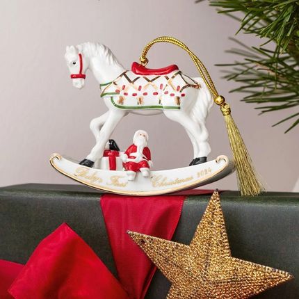 Figurka koń na biegunach 10 cm Villeroy&Boch Christmas Classic 1486754341 - zdjęcie 5