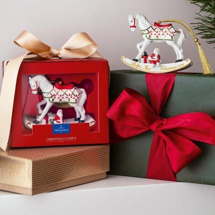Figurka koń na biegunach 10 cm Villeroy&Boch Christmas Classic 1486754341 - zdjęcie 3