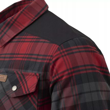 Helikon-Tex Koszula Winter Warden Slate Crimson Plaid - zdjęcie 4