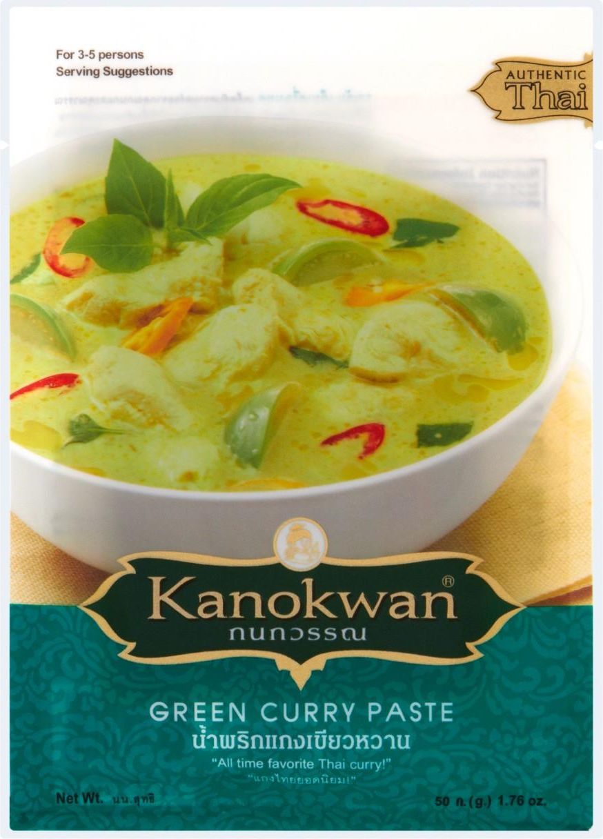 Kanokwan Pasta Curry Zielona 50g Ceny I Opinie Ceneo Pl