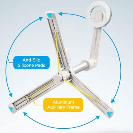 Spigen Selfie Stick Magsafe Tripod Dune Beige - zdjęcie 3