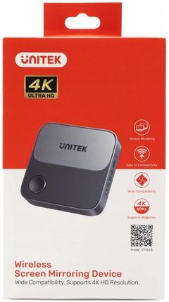 Bezprzewodowy transmiter HDMI Unitek 4K 60Hz zasięg do 8m (V1162B01) - zdjęcie 2