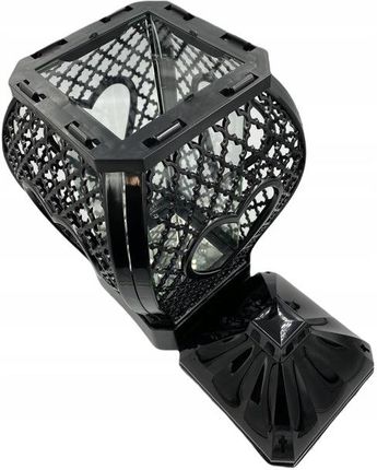 Proxima Znicz Kapliczka Glamour Serce Czarny 37cm Kapliczka Nowoczesny Ażur Duże - zdjęcie 3