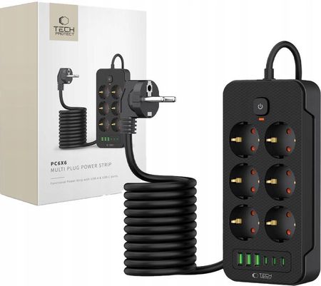 Tech-Protect Listwa (2 m) Czarny (PC6X6) - zdjęcie 5