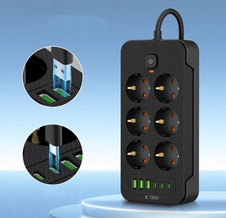 Tech-Protect Listwa (2 m) Czarny (PC6X6) - zdjęcie 4