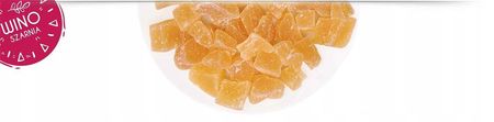Winoszarnia Imbir Kandyzynowany Kostka Do Herbaty 250g Suszony W Kostkach - zdjęcie 3
