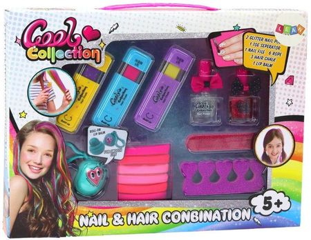 Lean Toys Zestaw Do Farbowania Włosów Malowania Paznokci Balsam Ust - zdjęcie 2